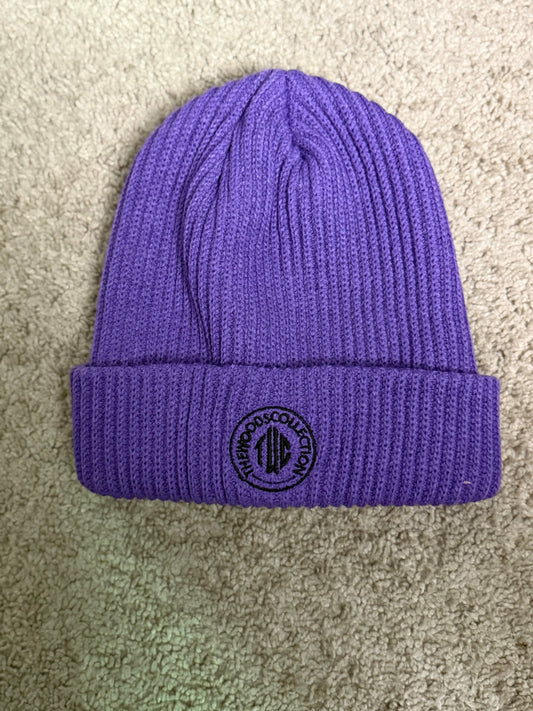TWC Beanie Embroidery Purple