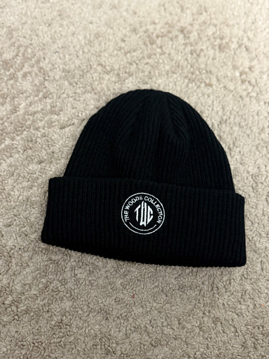 TWC Beanie embroidery BLACK