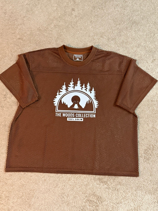 Mesh Jersey Brown