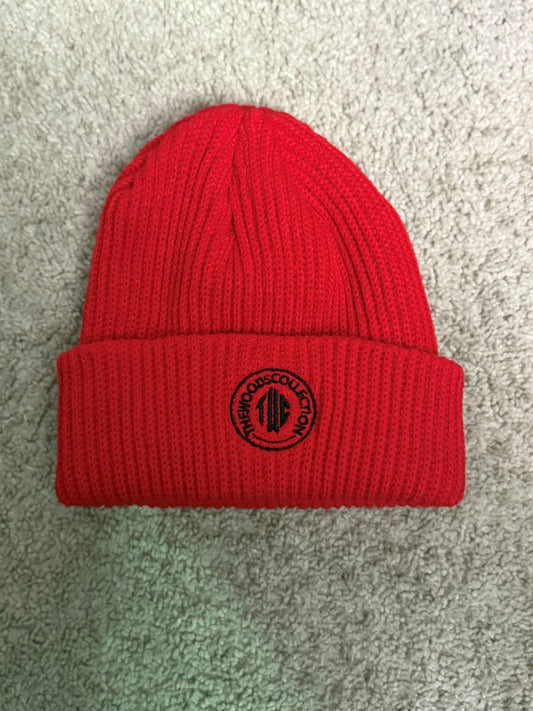 TWC Beanie Embroidery RED