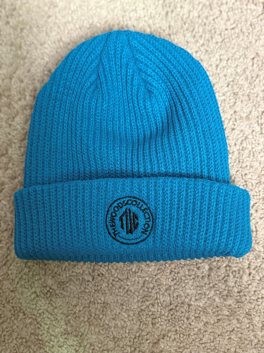 TWC Beanie Embroidery Turquoise