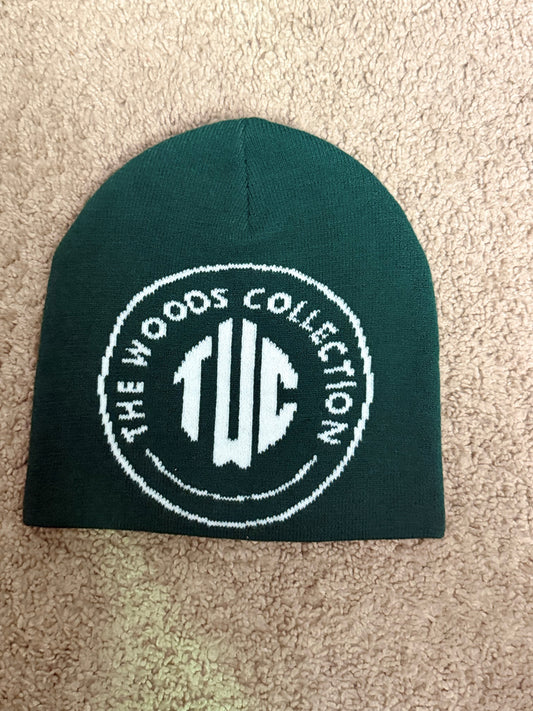 TWC Skull Beanie HUNTER GREEN