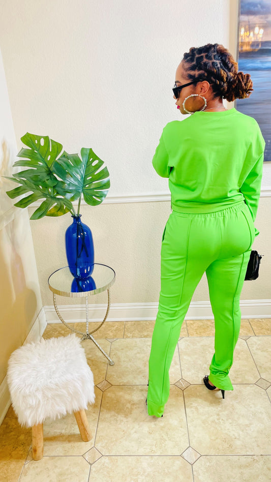 Green Machine Sweatsuit